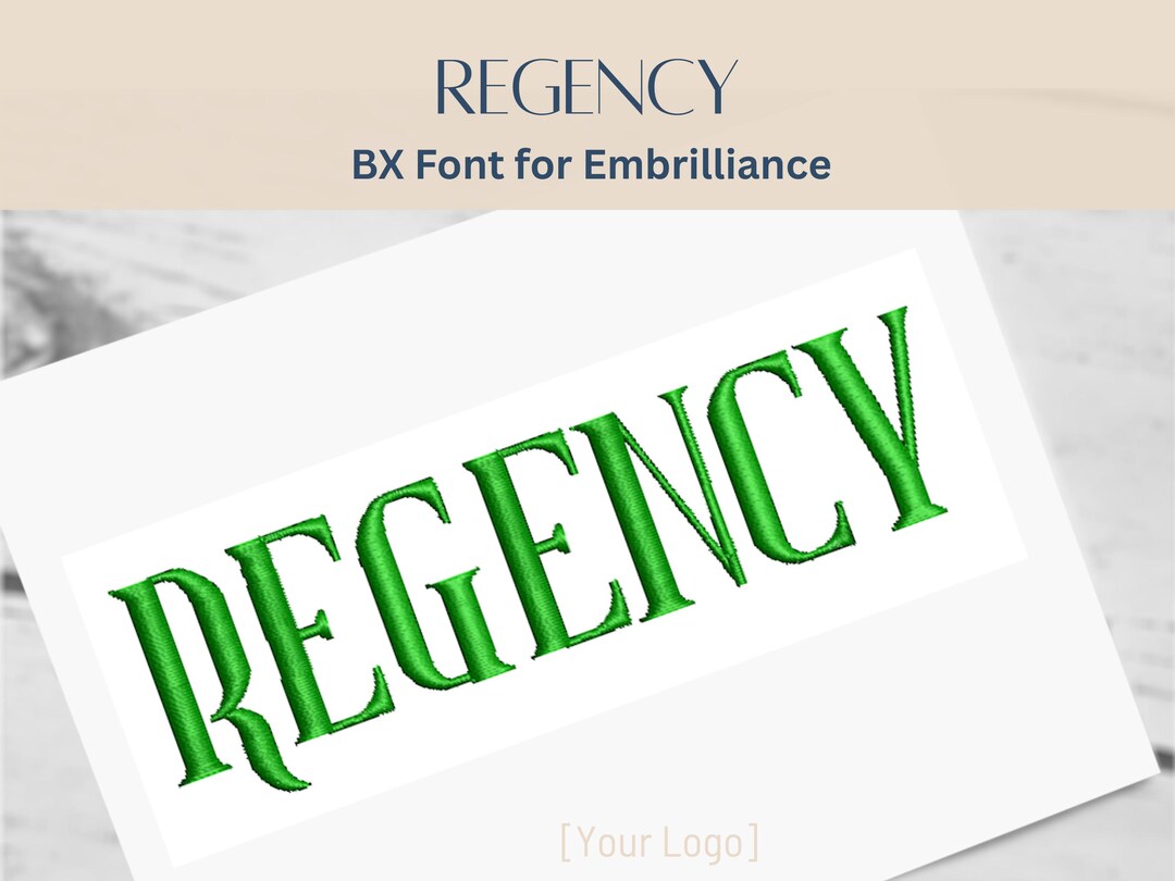 BX Font Alphabet - Regency Font - 3 Sizes - Instant Download ...