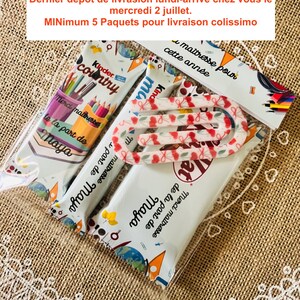 Cadeau de fin d'année maitresse, atsem, nounou