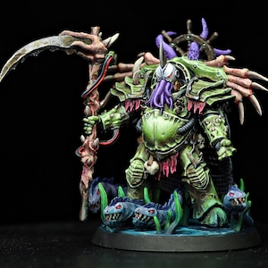 Chaos Pestilence Prince Noxius, the Plague Herald (60mm base) Miniature