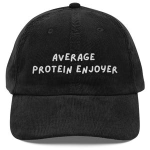 Gym Hat Protein Meme Funny gym apparel meme Gym Gift for gym partner Birthday gift for fitness lover Workout hat Gym headwear Lifting hat