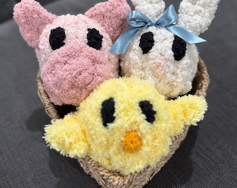 Chunky Knit Stuffies (Copains de basse-cour)