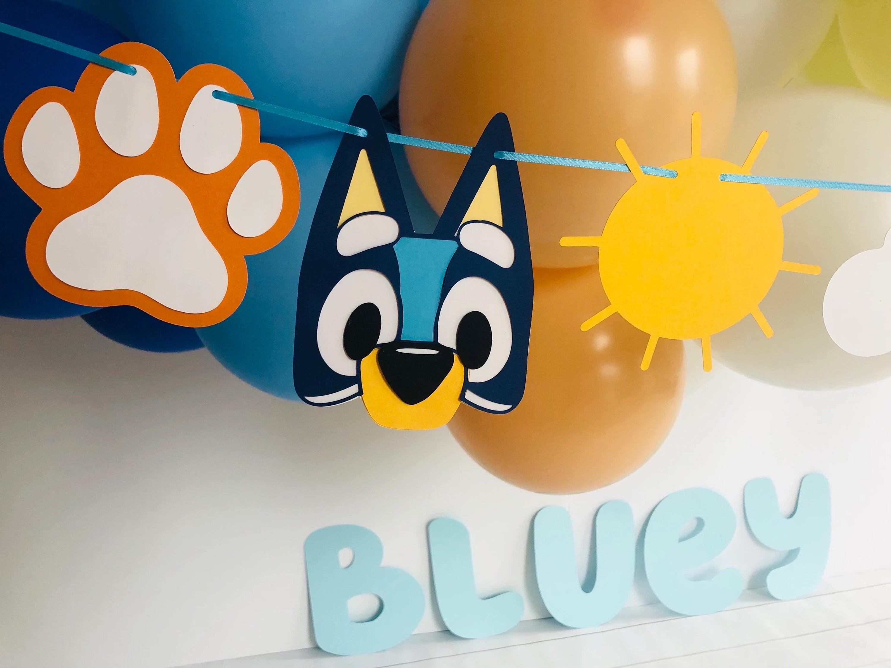 Blue Dog Garland
