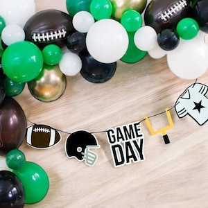 Football Girlande/Spieltag Dekor/Fußballparty/Super Bowl Dekor/Sport Banner/Sport Geburtstagsparty/Fußball Dekor/Super Bowl Party