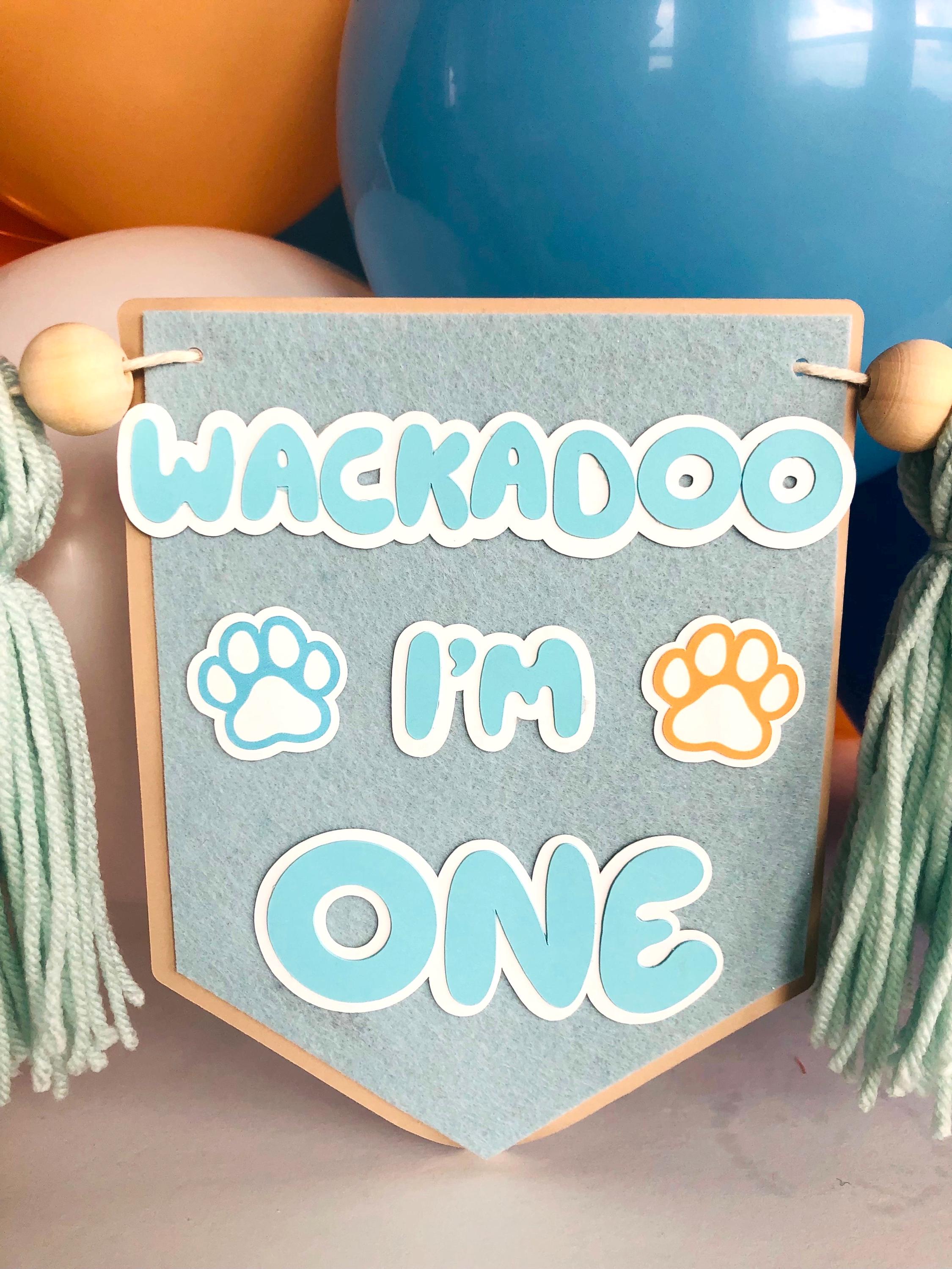 Cricut-Cut Highchair Banner