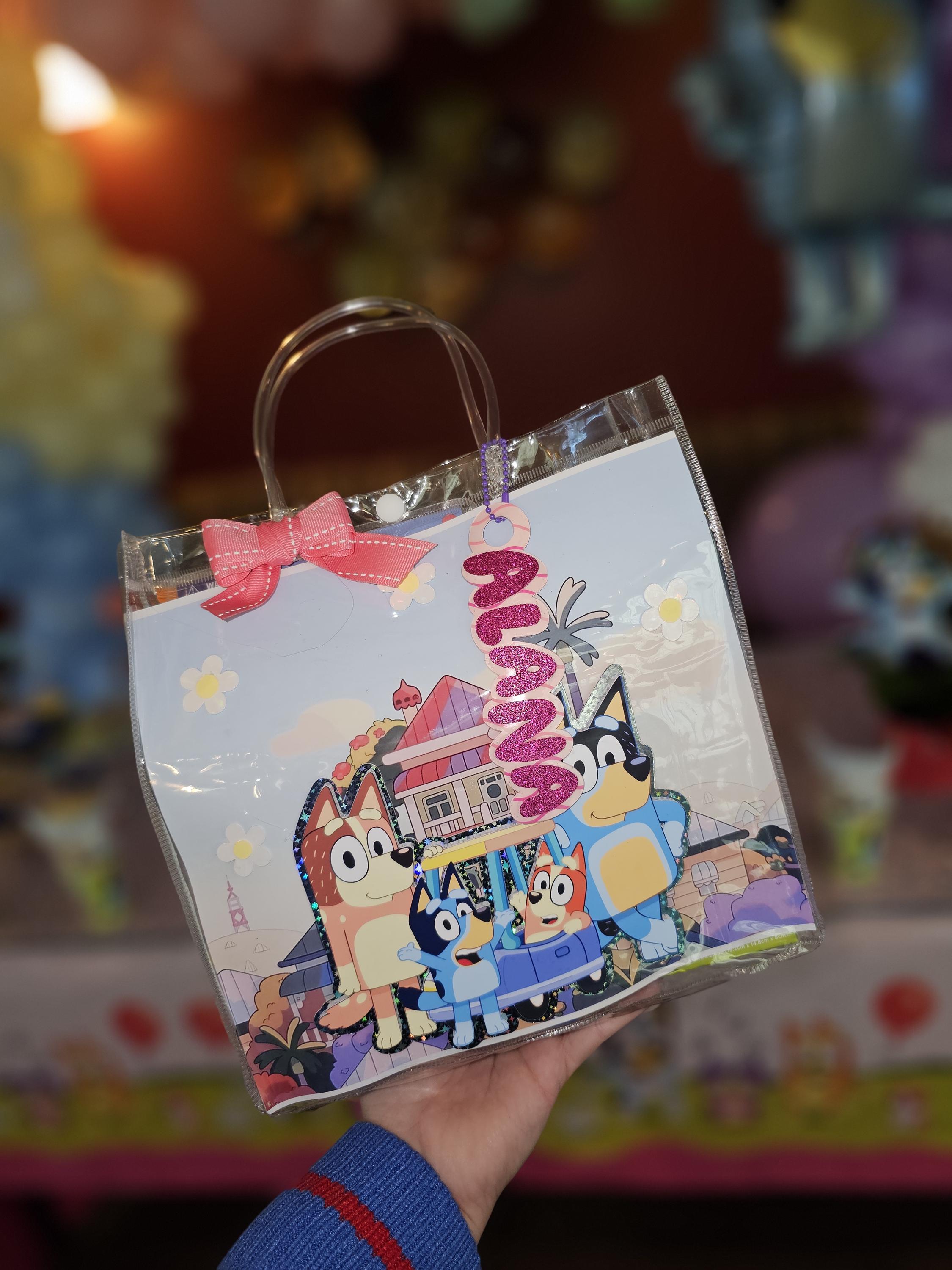 Bluey Birthday Favor Bags - Customizable