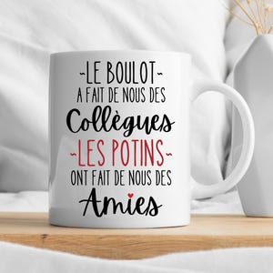 Colleague mug, colleague departure gift, female colleague gift, humorous work colleague mug, funny colleague gift, colleague friend mug