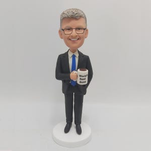 Personalized custom bobbleheadsfather&#39;s day gifts,funny birthday gifts，friend ornament，project manager template