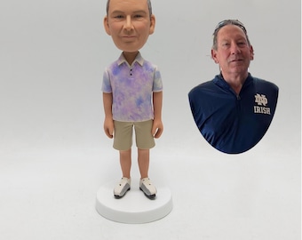 Personalized Custom Bobblehead Figurine from Photo Unique Birthday Gift for HimCustom Male Doll f