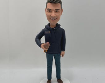 Personalisierte benutzerdefinierte Bobblehead, benutzerdefinierte Boss Bobblehead, personalisierte Statuen, Jubiläumsgeschenk, Vatertagsgeschenk, lustiges Geburtstagsgeschenk