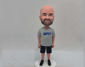 Personalisierte benutzerdefinierte Bobblehead, benutzerdefinierte Boss Bobblehead, personalisierte Statuen, Jubiläumsgeschenk, Vatertagsgeschenk, lustige Geburtstagsgeschenke