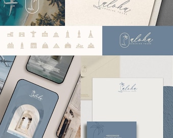 Custom Business Logo Design, Complete Branding Package