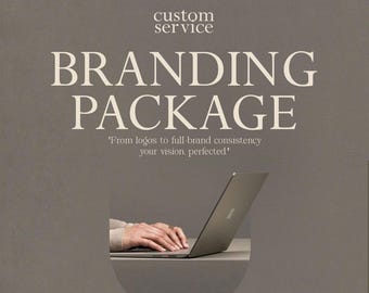 Custom Logo Design & Branding Kit | Boutique Business Package