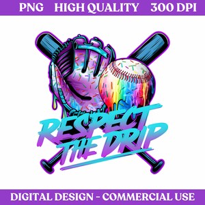 BASEBALL Drip PNG, Baseball PNG, Baseball Shirt ,Baseball Mom, Sublimation, Ice Cream Drip, Baseball game day, Team colors, Digital Download
