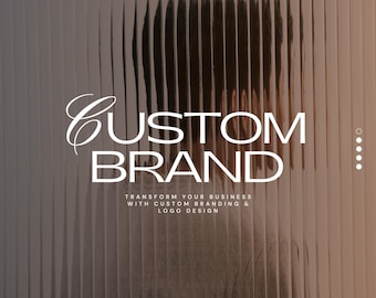 Individuelles Logo Design & Brand Kit, Modernes Business Branding