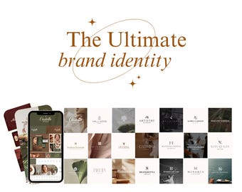 May include: A promotional image for Olivia Studio, showcasing branding services. The image features a phone displaying a brand identity, surrounded by various logo designs and the text "The Ultimate brand identity". The bottom text reads "GET YOUR COMPLETE BRANDING PACKAGE!"