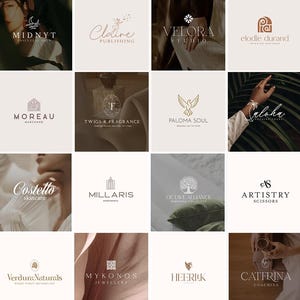 Diseño de logotipo personalizado, kit profesional de imagen corporativa.