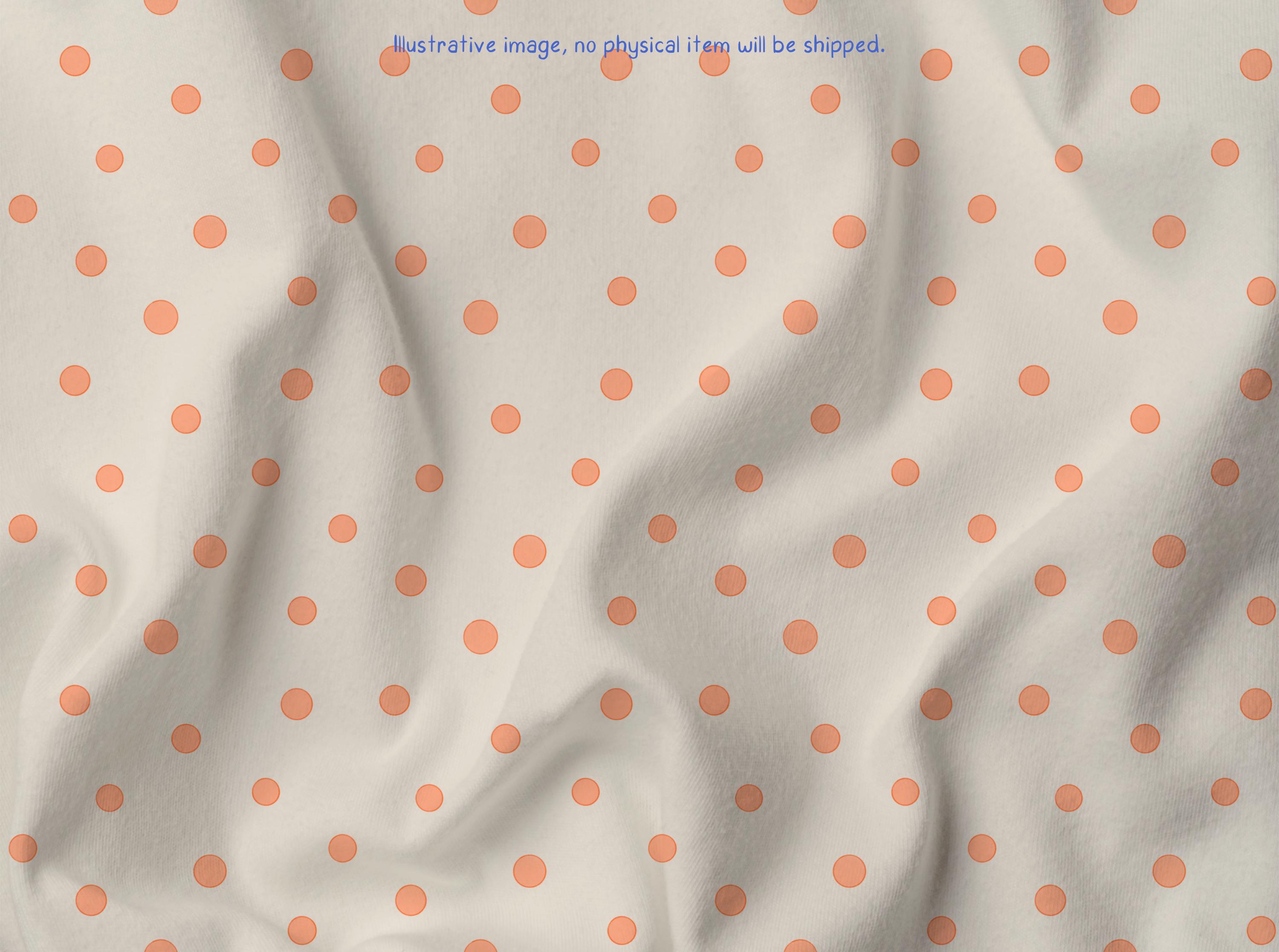 パステル調の水玉模様のシームレスパターン、ソフト水彩サークル