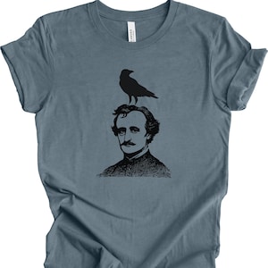 Edgar Allan Poe T-Shirt: Raven Gothic Literature Tee