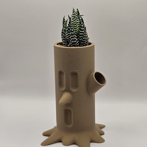 Whispy Woods Planter- Kirby Inspired 3D Printed Plant Pot/Flower Pot- Kirby Tree