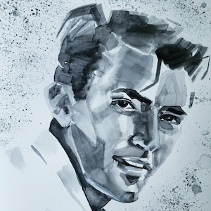 8*10&quot;fine Giclee print of Gregory Peck