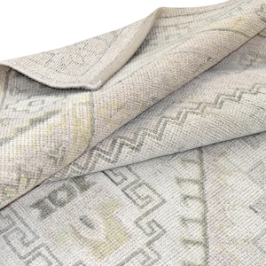 Muted Oushak Rug Hand Knotted pastel color Area carpet Handmade Size 5x8, 8x10, 9x12, 10x14 ft Living Room Carpet