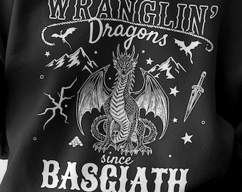 Vierter Flügel Shirt für Fantasy Leser Basgiath Drachen Reiter T-Shirt Bücherwurm Geschenk Wranglin 'Drachen ästhetik Booktok T-Shirt Violet inspiriert
