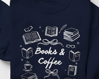 Book Lover Gift Sweatshirt, Reader Gift, Bookworm Gift, Bookish Sweatshirt, Library Shirt, One More Chapter, Book Themed Gifts