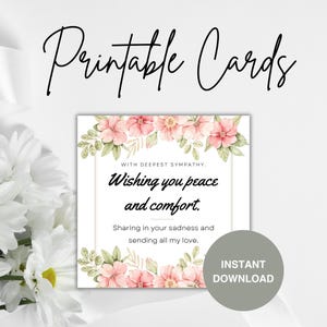 Faire-part funérailles aquarelle floral rose, carte mémoire d'amoureux, invitation à un service commémoratif, célébration de la vie, invitation à un service funéraire