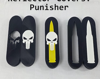 Motorcycle Reflector Cover Decal | Triumph | Punisher | Motorcycle Accessory/Part