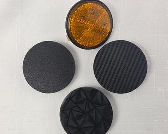 Motorcycle Reflector Cover Decal | Honda | Textured | Motorcycle Accessory/Part