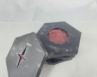 SIGNALIS - Puzzle Plates | Handmade Collectable | Hand Painted | Life-size Prop | Anime | Gaming - Horror