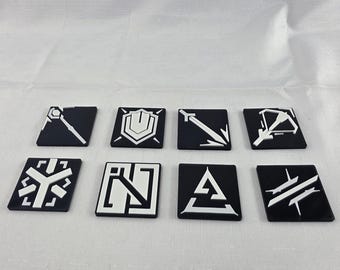 Arknights / Endfield | Classes | Pin | Patch | Keychain | Fridge Magnet |  Anime | Gaming