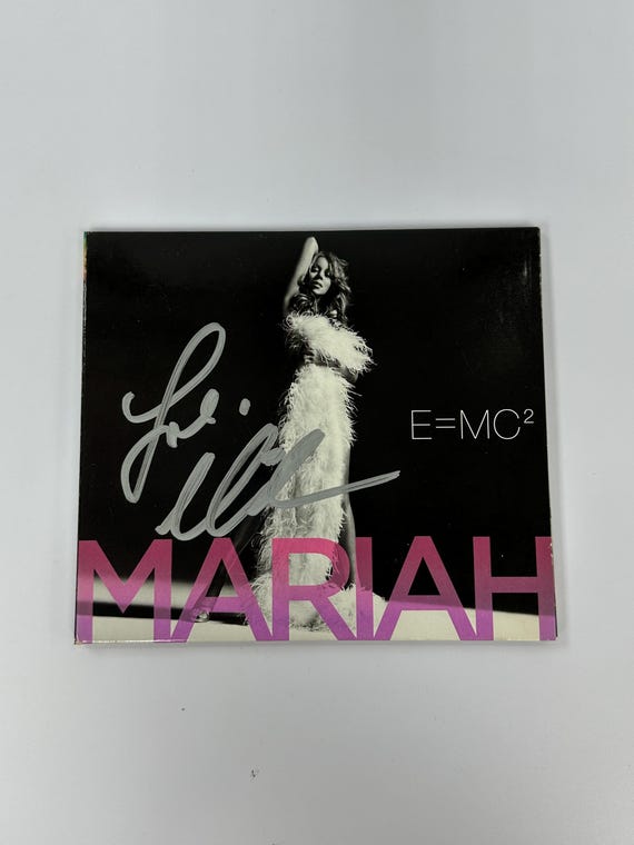 Autograph Signed Mariah Carey Booklet - Etsy