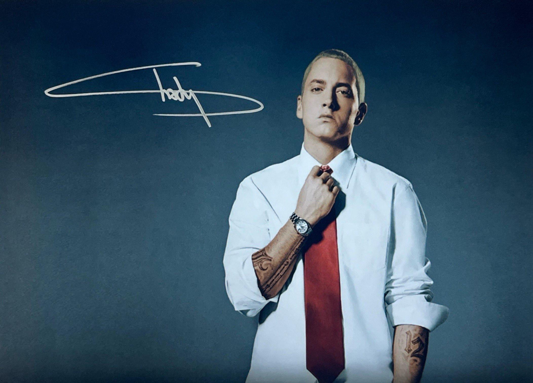Eminem Signed Photo - Etsy