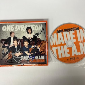 Autograph Signed One Direction CD COA - Etsy