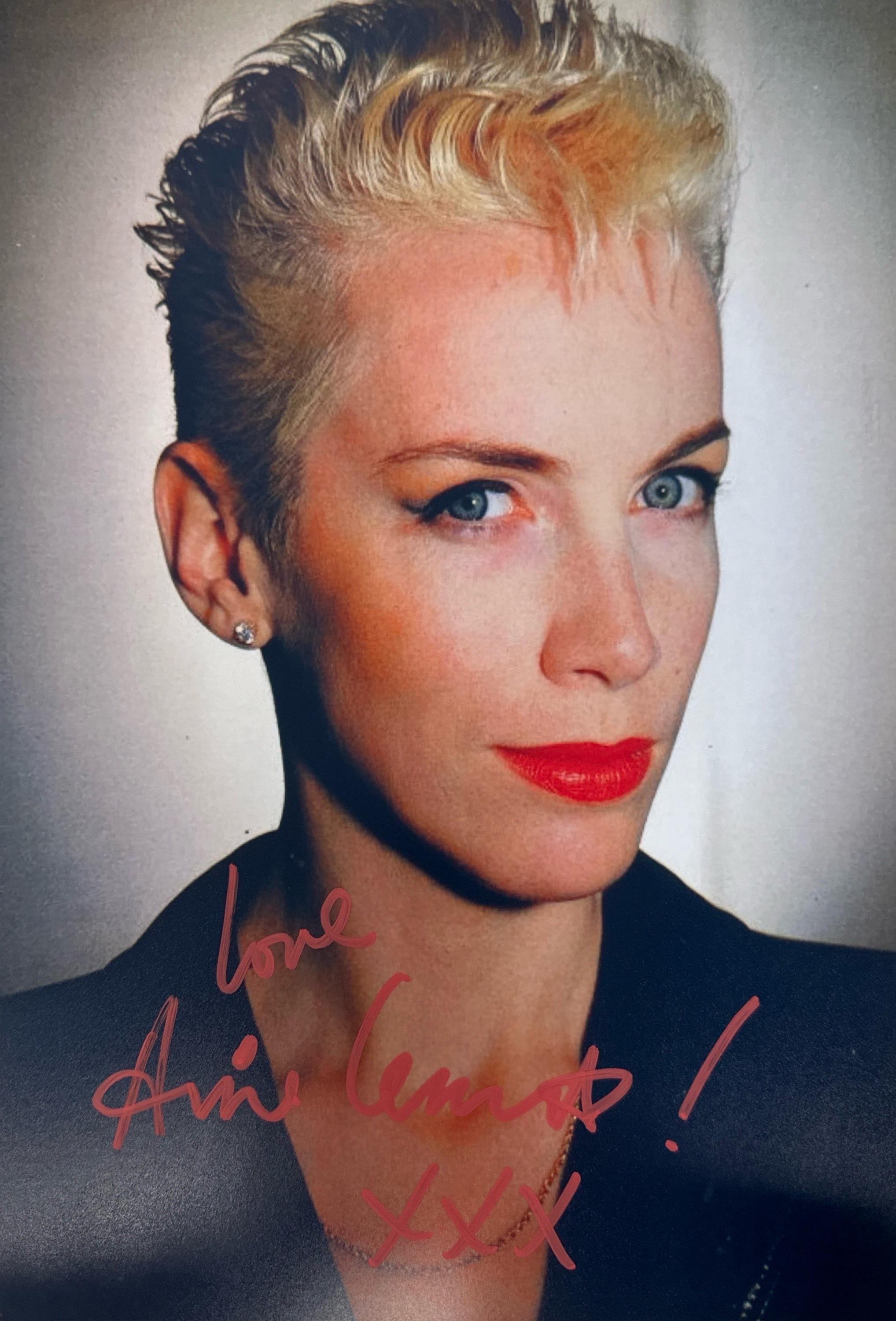 Autograph COA Signed Annie Lennox Photo - Etsy
