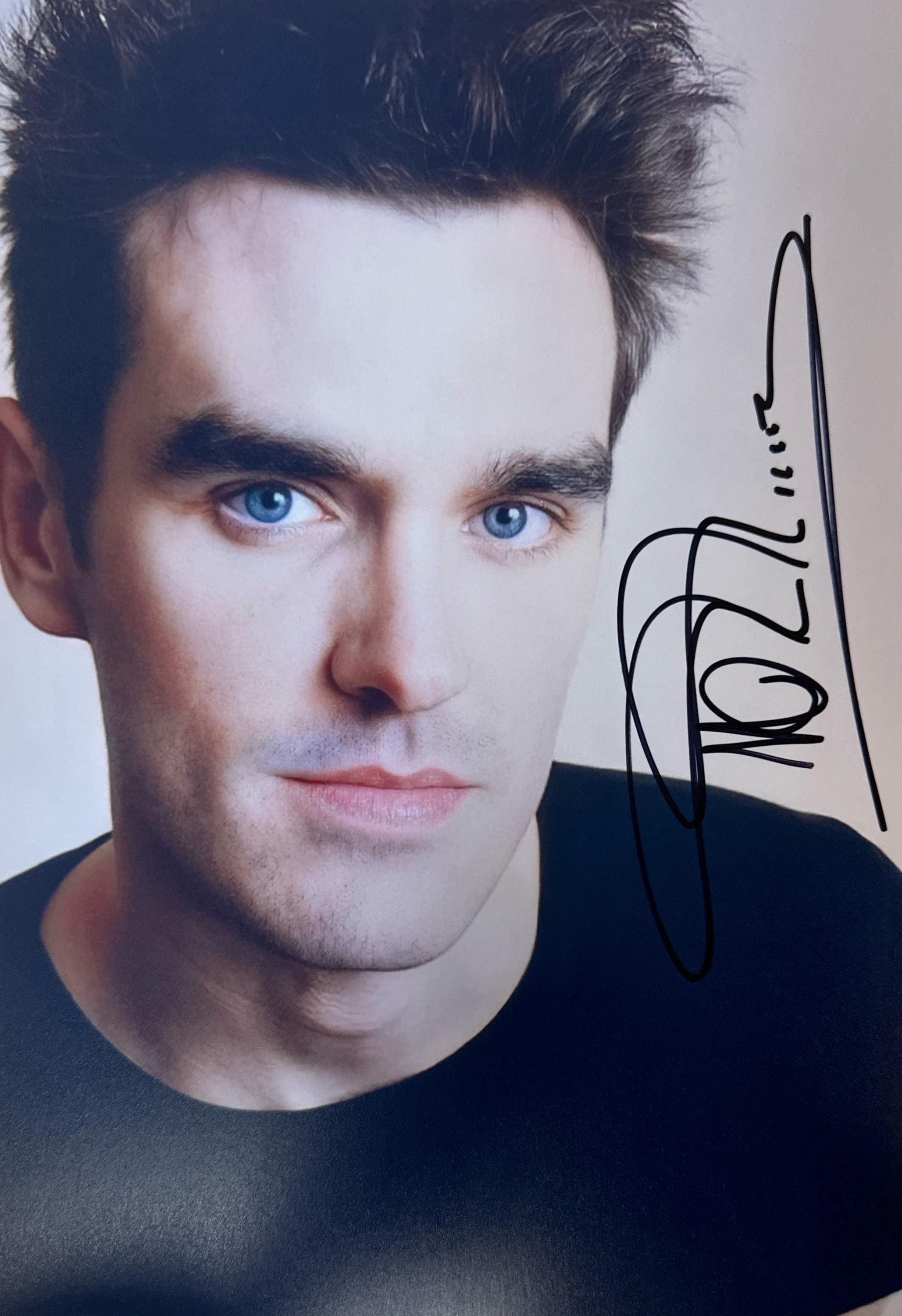 Autograph COA Signed Morrissey Photo - Etsy