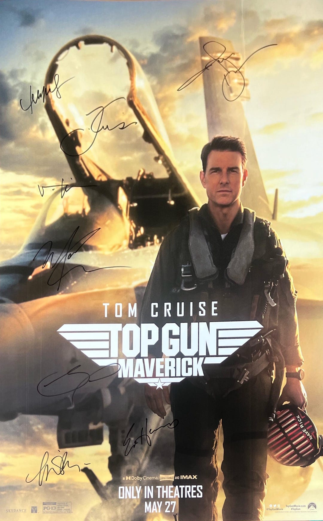 Amazon.co.jp: トム・クルーズ直筆サイン入り大型写真‥Tom Cruise