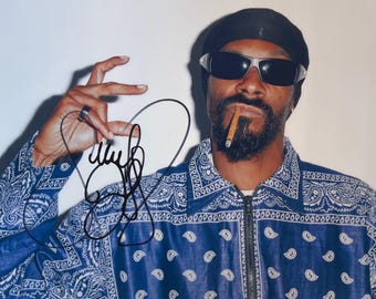 SNOOP DOGG 直筆サイン入り写真 - Calvin Broadus Jr. - 11
