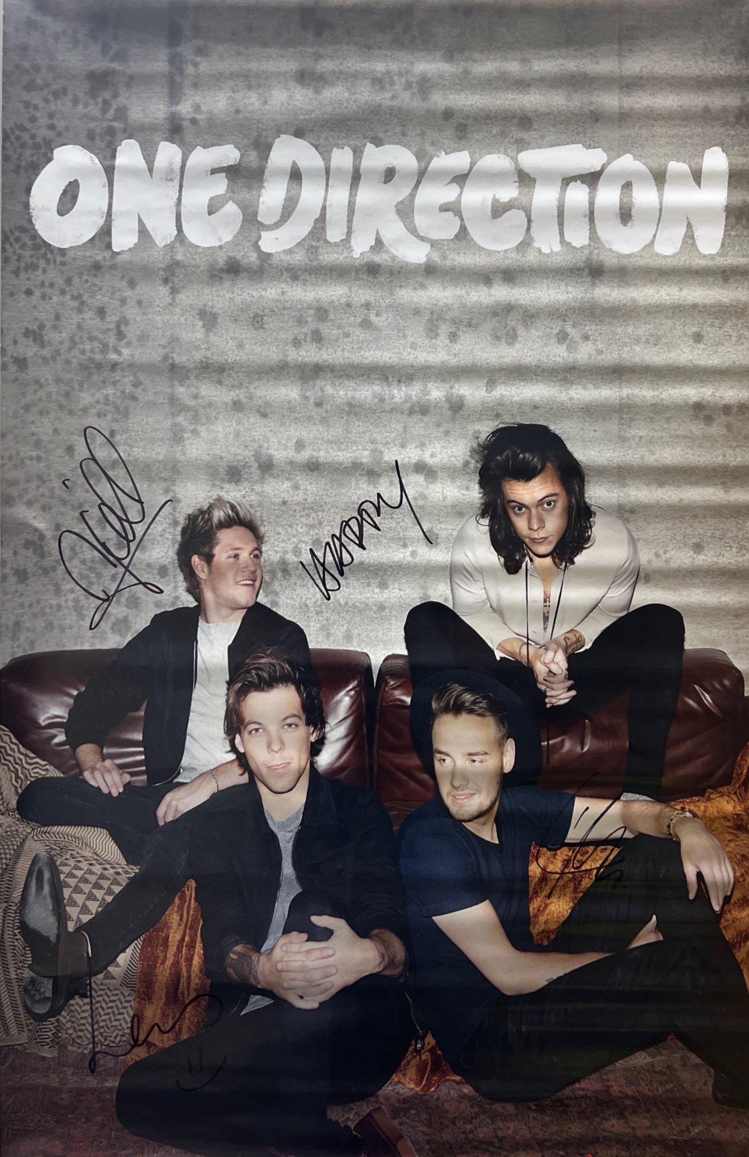 Autograph Signed One Direction Official Poster - Etsy