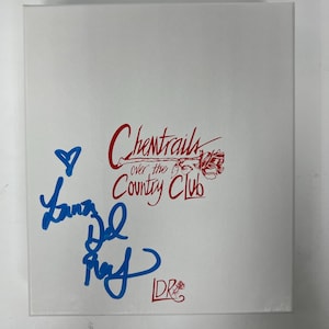 M*e様 Lana Del Rey　直筆サイン入りCD Lana Del Rey Signed Cd - Etsy