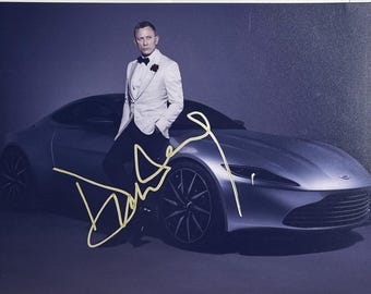 Autograph Signed COA Daniel Craig Photo