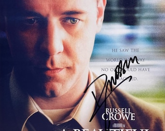 Autograph Signed COA Beautiful Mind Photo