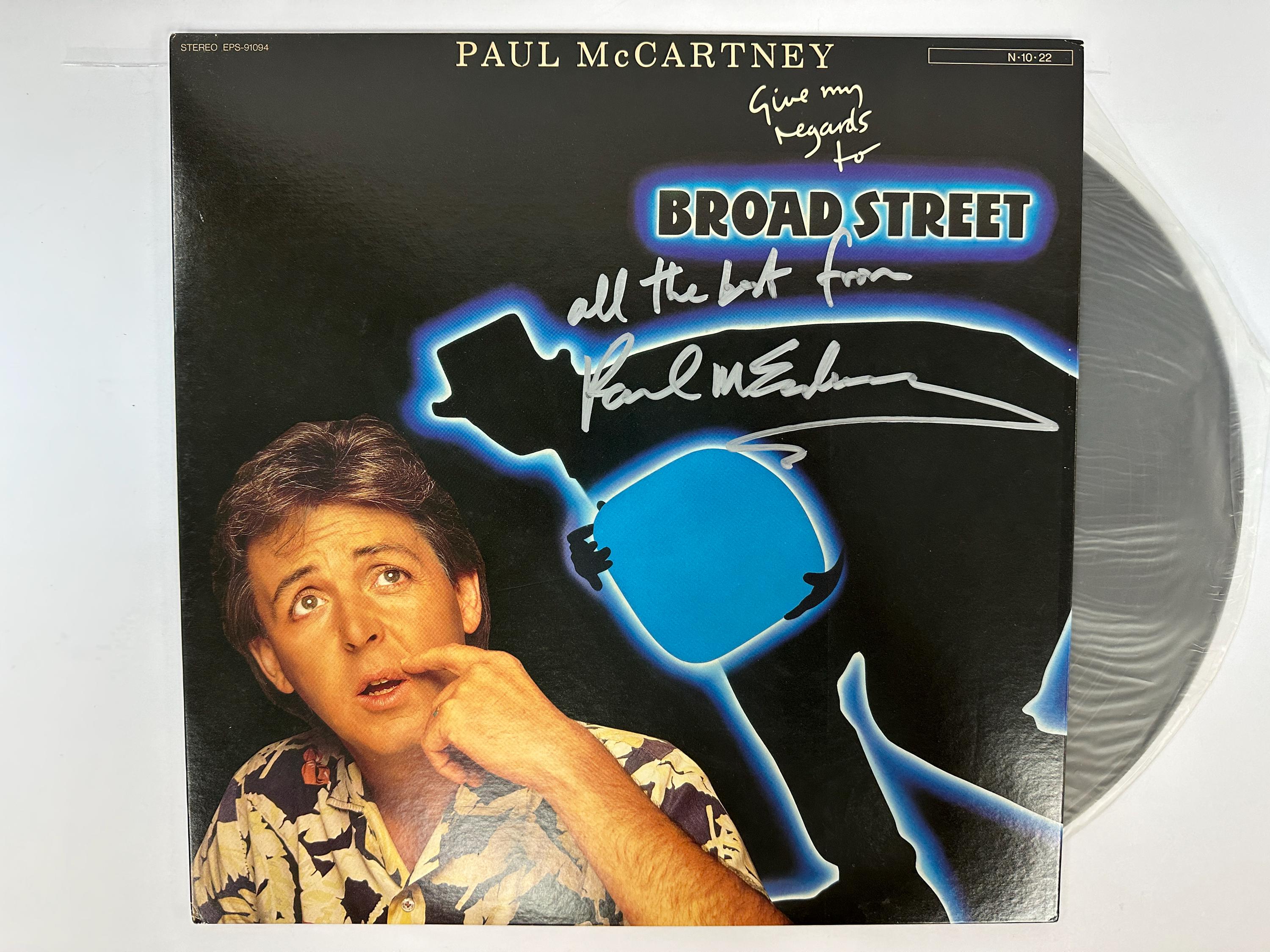 Autograph Signed Paul Mccartney Vinyl - Etsy New Zealand