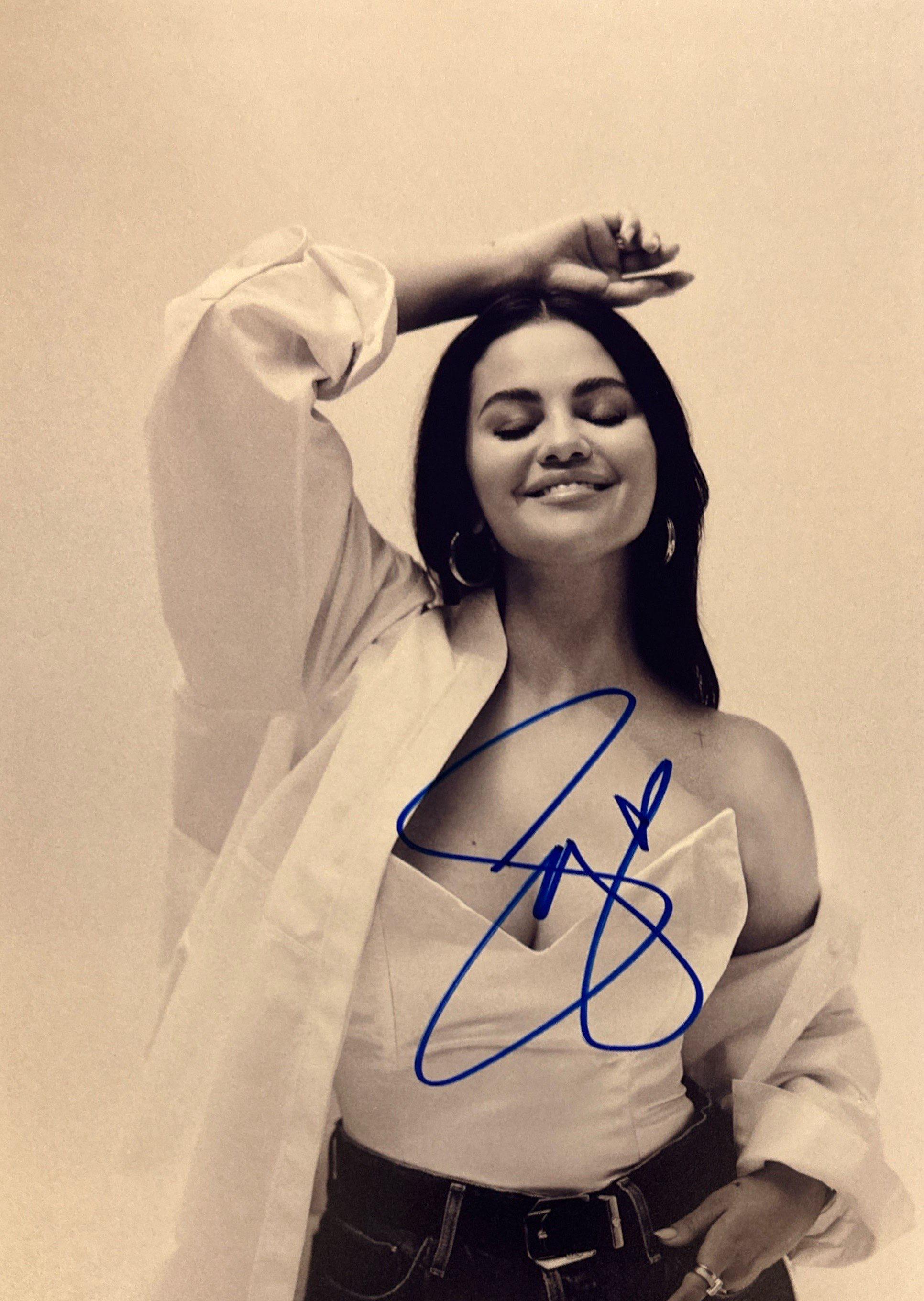 Selena Gomez Autograph - Etsy