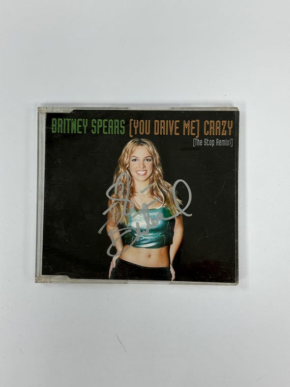 ブリトニースピアーズの直筆サイン本物 サイン入りブリトニー・スピアーズのCD - Etsy 日本