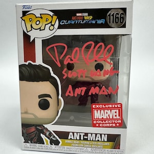 Funko Pop firmado con autógrafo