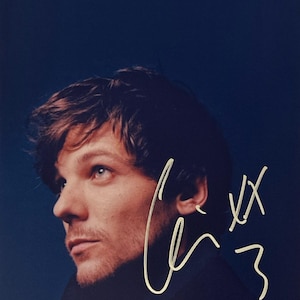 Louis Tomlinson Signed - Etsy
