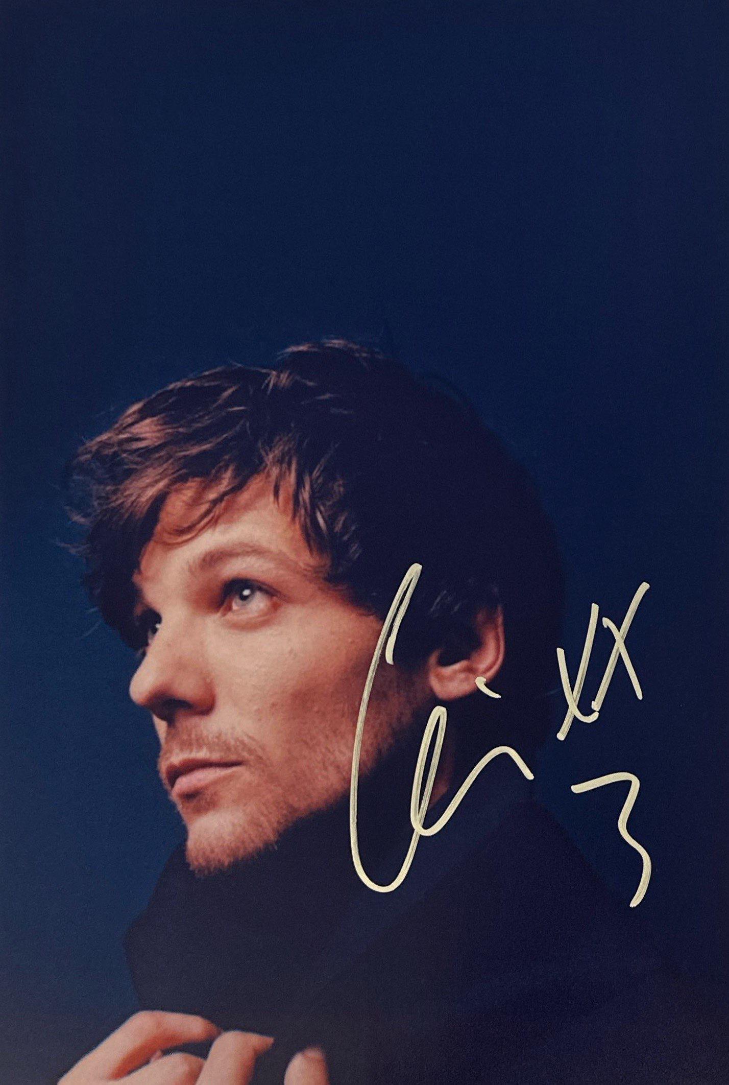 Louis Tomlinson Signed - Etsy