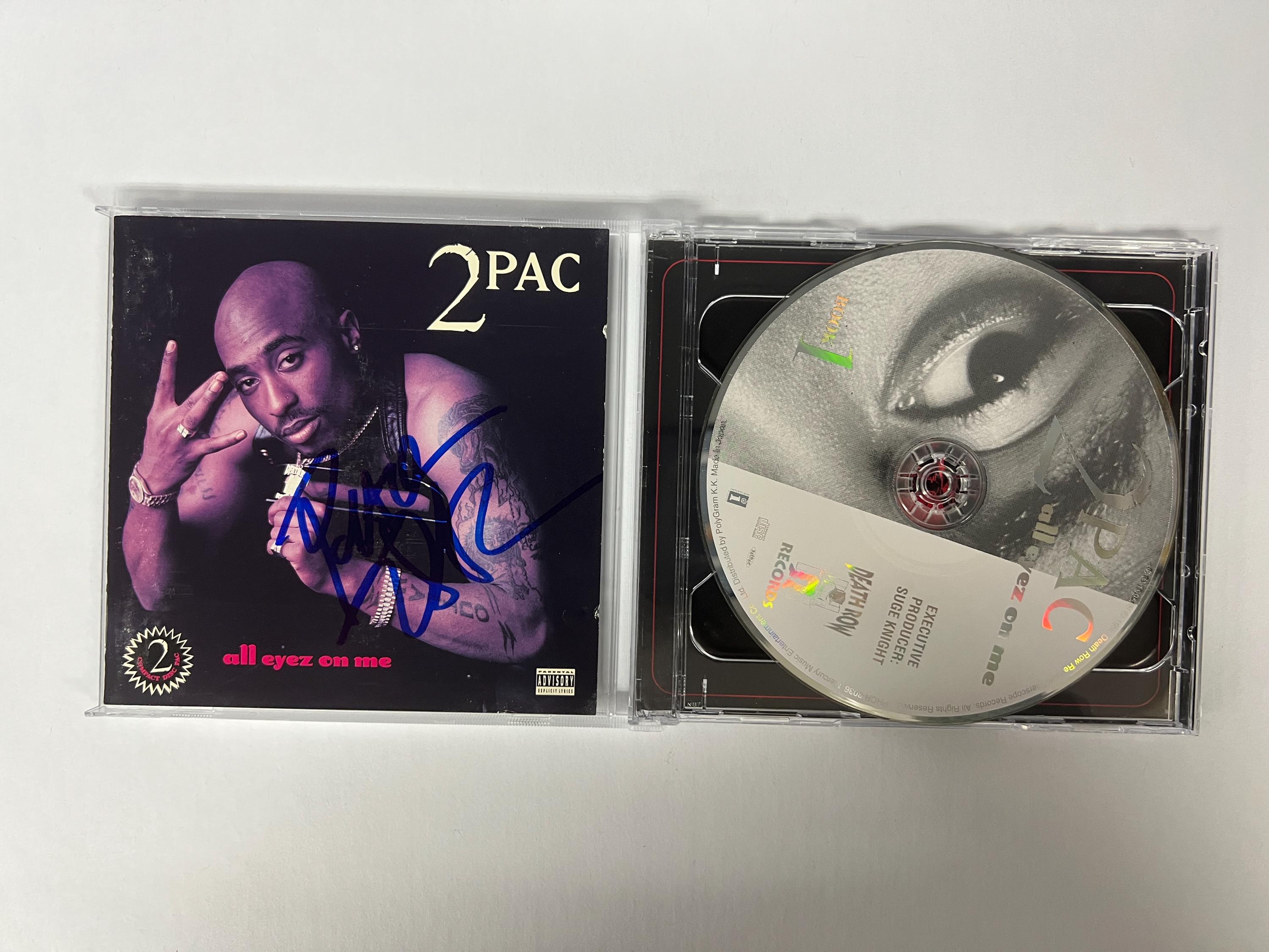 Amazon.co.jp: Tupac Shakur All Eyez on Me サイン入りアルバム